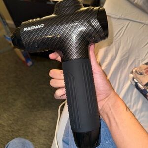 Black Handheld Massager